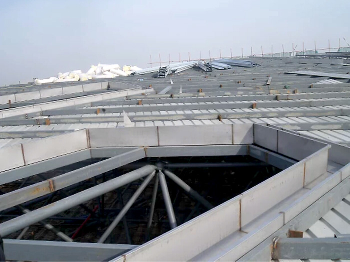 大冶安吉县体育馆网架